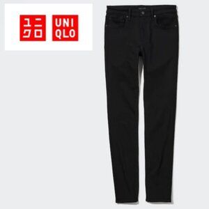 3/$30 UNIQLO Black Skinny Midrise Stretch Jeans